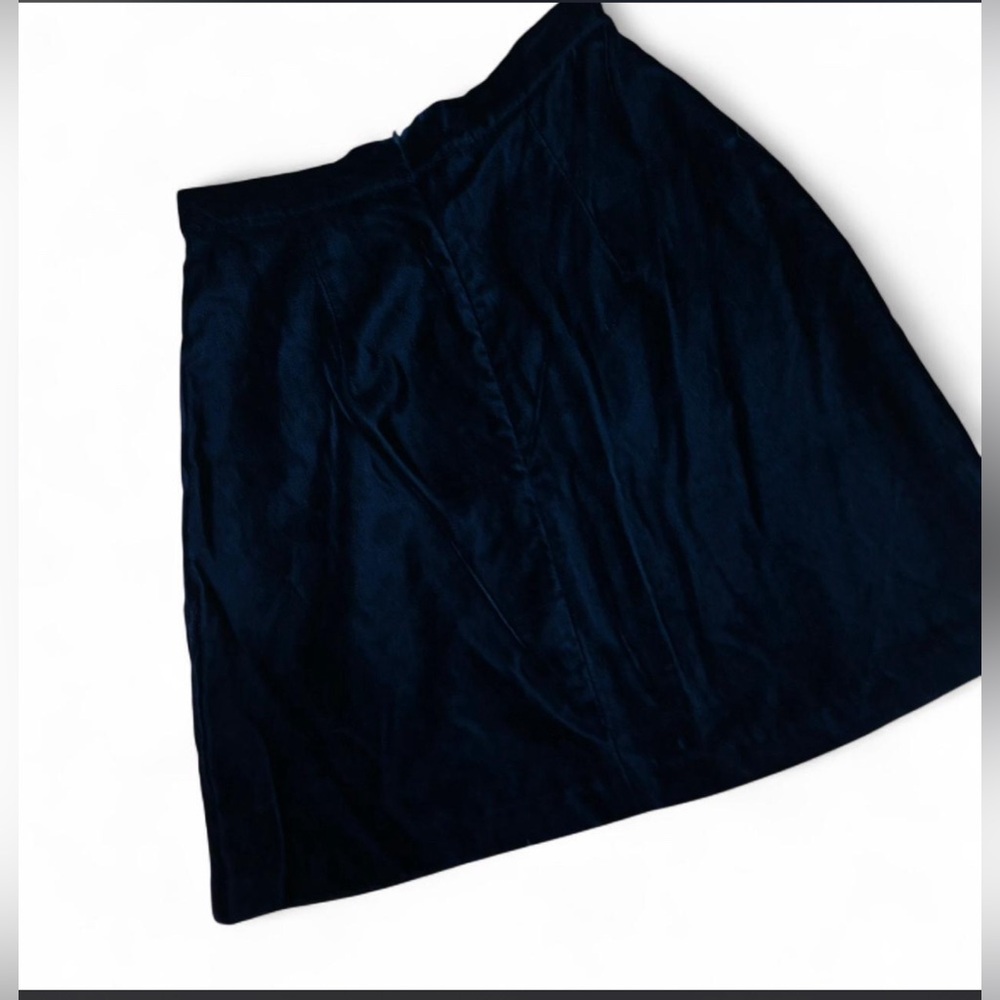 Y2K / 90s vintage juniors r wear by rampage mini skirt black velvet